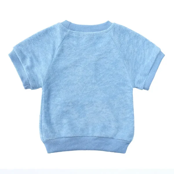 CloudSoft Textured T-Shirt & Shorts Set