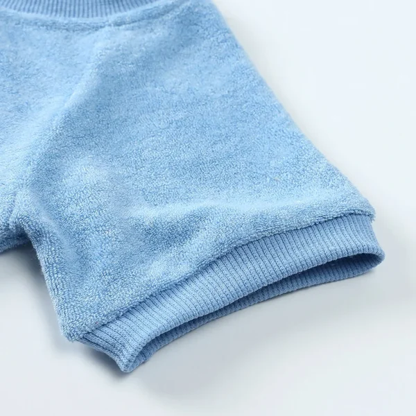 CloudSoft Textured T-Shirt & Shorts Set