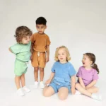 CloudSoft Textured T-Shirt & Shorts Set