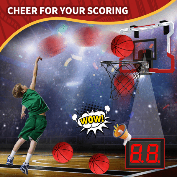 Kids Foldable Basketball Hoop Toy