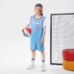Kids Miami Heat Wade Jersey I 2PCs NBA Outfit