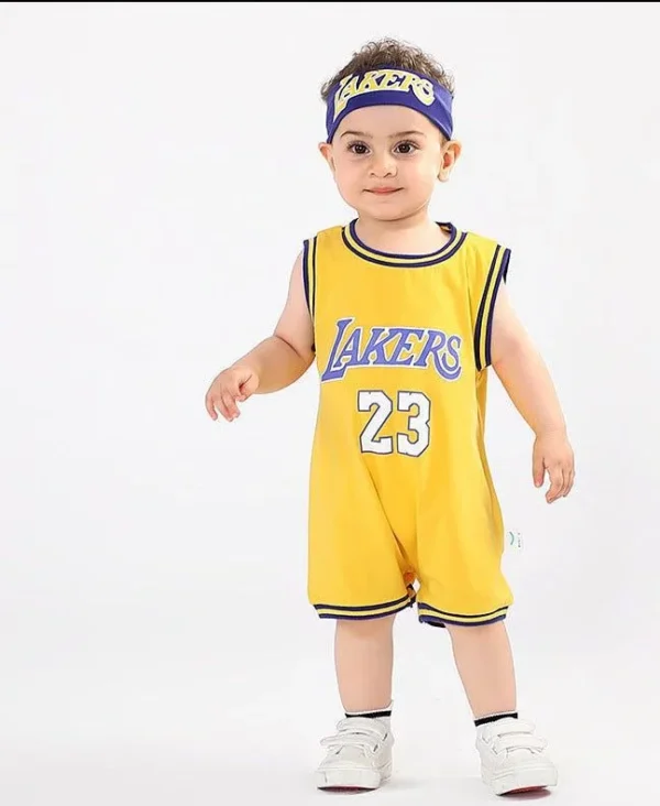 Kids NBA Basketball Jersey Romper