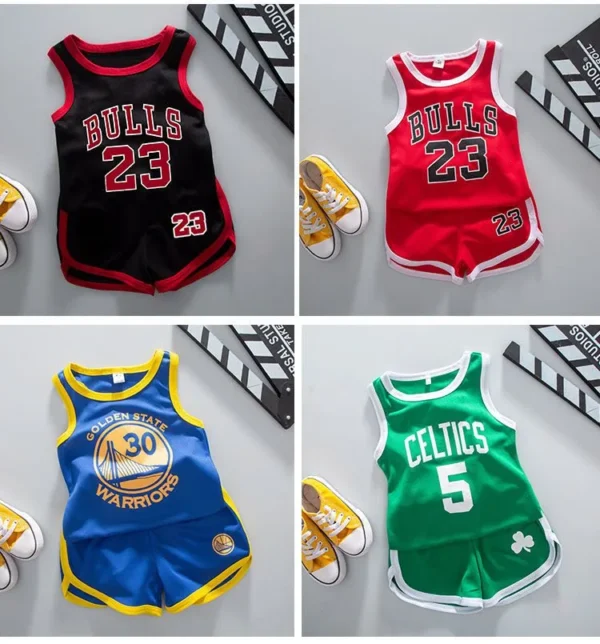 Kids Basketball Outfit - Sleeveless Summer Suit