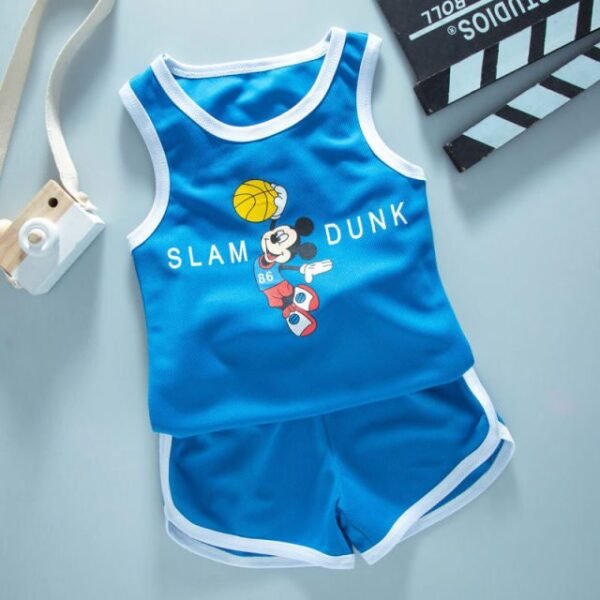 Kids Basketball Outfit - Sleeveless Summer Suit