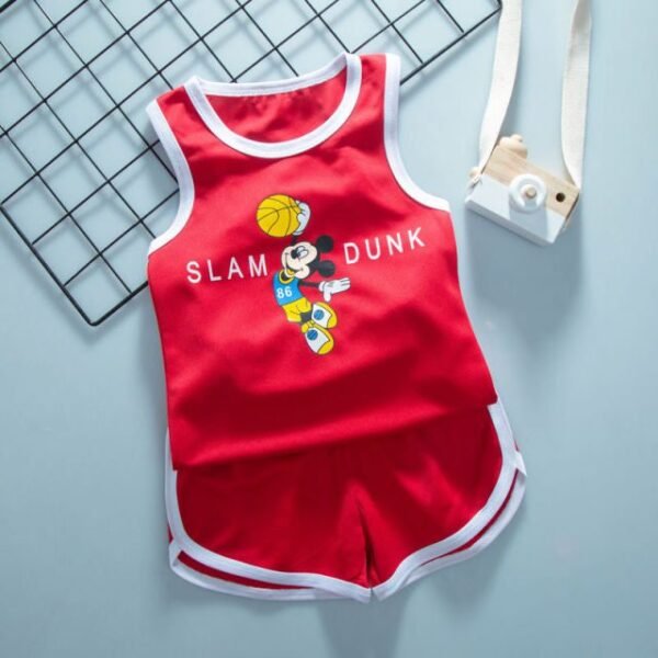 Kids Basketball Outfit - Sleeveless Summer Suit