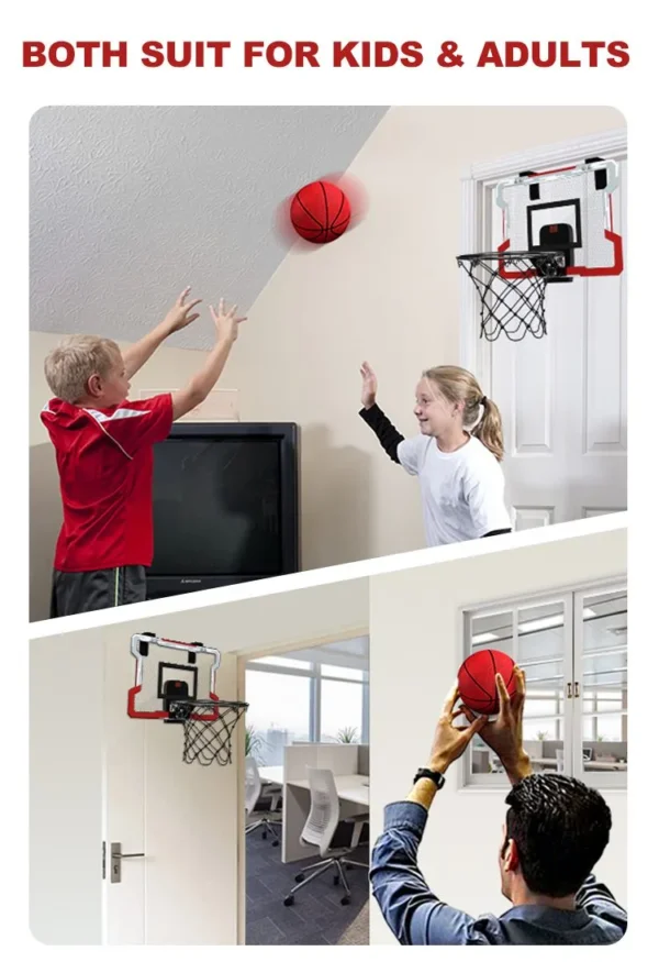 Kids Foldable Basketball Hoop Toy