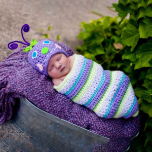 Baby Caterpillar Sleeping Costume