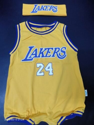Kids NBA Basketball Jersey Romper photo review