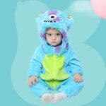 Baby Three Eye Monster Jumpsuit
