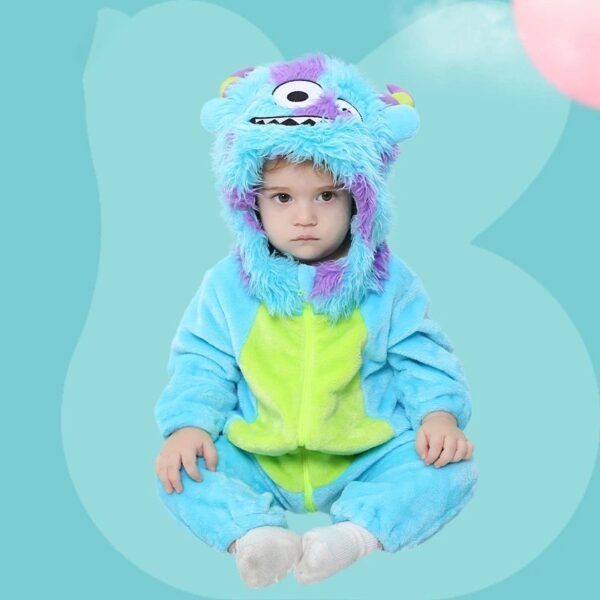 Baby Three Eye Monster Jumpsuit