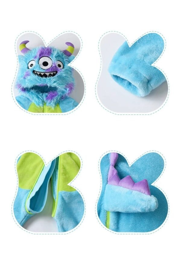 Baby Three Eye Monster Jumpsuit