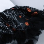 Infant Girls Pumpkin Print Tutu Dress