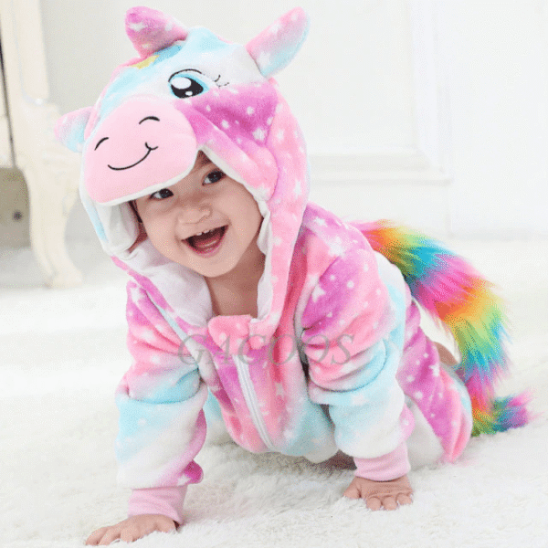 Unicorn Baby Jumpsuit