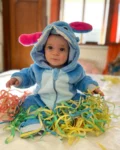 Baby Stitch Onesie | Fluffy jumpsuit