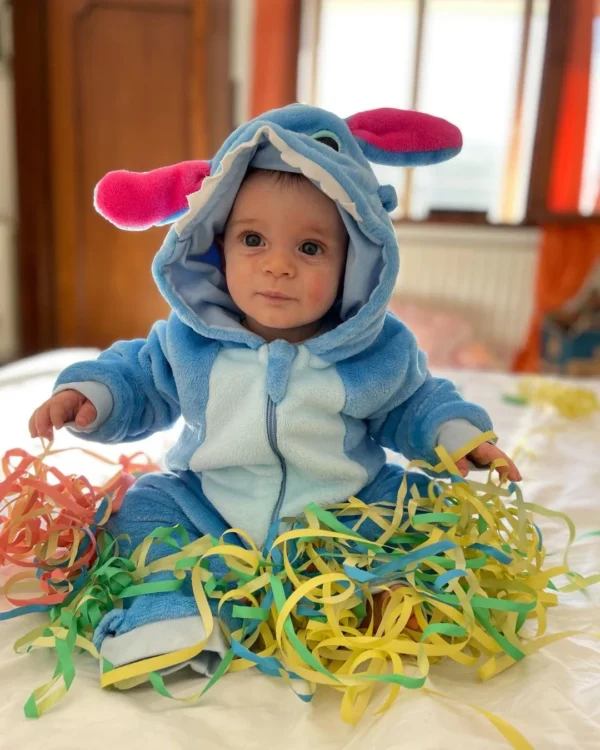 Baby Stitch Onesie | Fluffy jumpsuit
