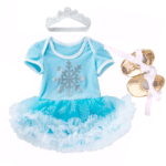 Baby 3pcs Princess Romper