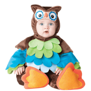 Sage Owl Baby Costume Jumpsuit