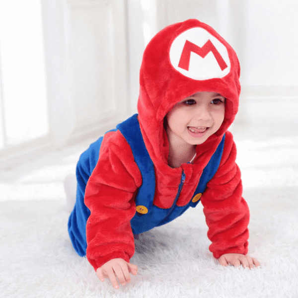 Mario Baby Onesie Jumpsuit