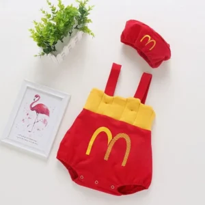 Baby Mac Fries Romper