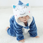 Baby Unicorn Jumpsuit - Blue