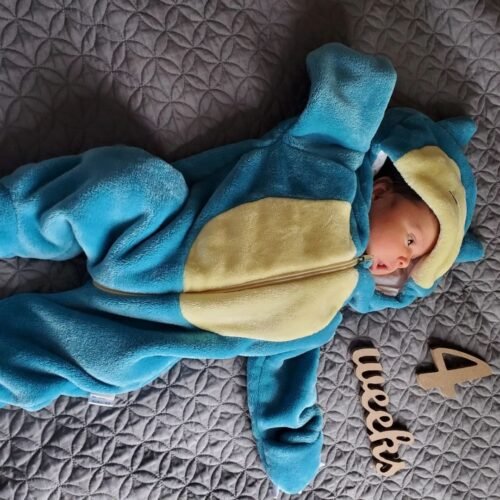 Snorlax Baby Jumpsuit - Unisex Outfit photo review