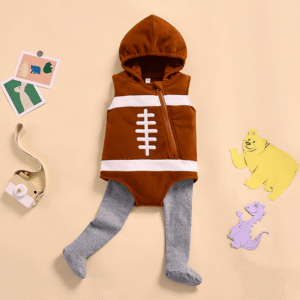 Baby Rugby Romper With Stockings