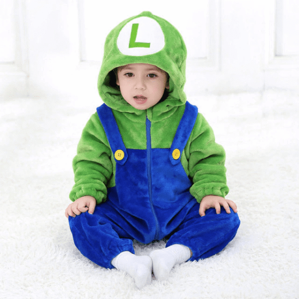 Mario Baby Onesie Jumpsuit