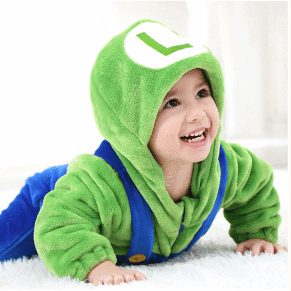 Mario Baby Onesie Jumpsuit