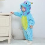 Baby Three Eye Monster Jumpsuit