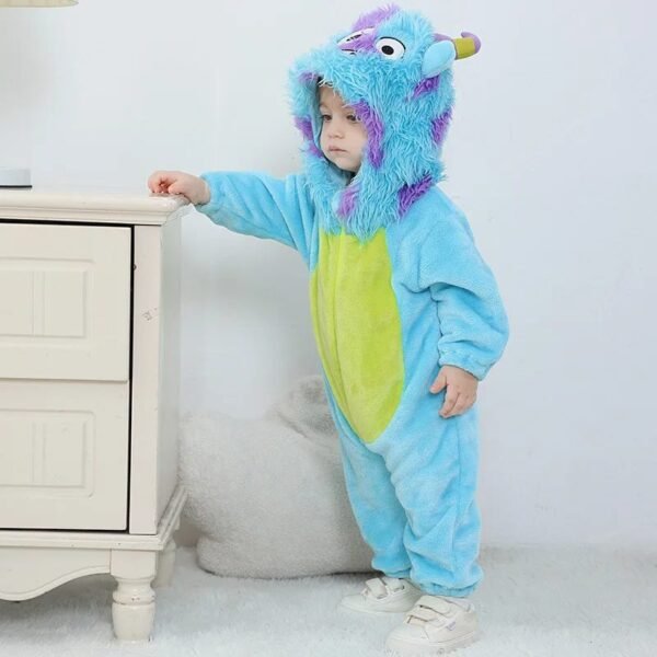 Baby Three Eye Monster Jumpsuit