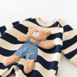 Baby Bear Striped Jumpsuit