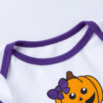 Infant Girls Pumpkin Print Tutu Dress