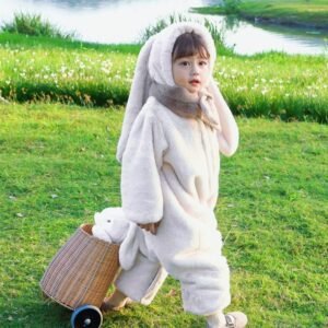 Bunny Eared Baby Romper