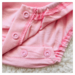 Pink Bear Baby Romper With Cap