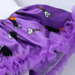 Infant Girls Pumpkin Print Tutu Dress