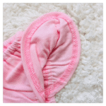 Pink Bear Baby Romper With Cap