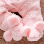 Fleece Rabbit Baby Jumpsuit