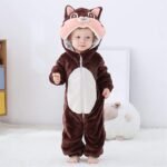 Squirrel Baby Jumpsuit