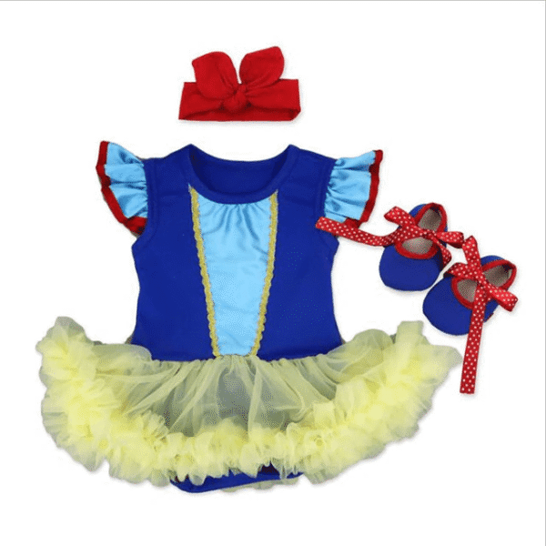 Baby 3pcs Princess Romper