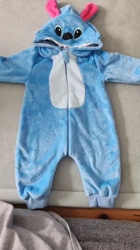 Baby Stitch Onesie | Fluffy jumpsuit photo review