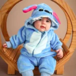 Baby Stitch Onesie | Fluffy jumpsuit photo review