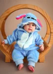 Baby Stitch Onesie | Fluffy jumpsuit