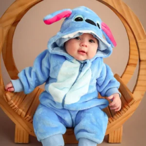 Baby Stitch Onesie | Fluffy jumpsuit