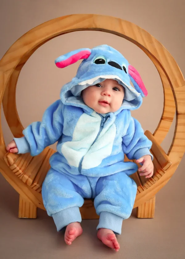 Baby Stitch Onesie | Fluffy jumpsuit