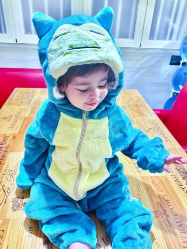 Snorlax Baby Jumpsuit - Unisex Outfit photo review