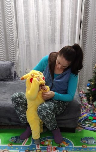 Baby Pikachu Jumpsuit photo review