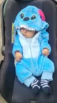 Baby Stitch Onesie | Fluffy jumpsuit