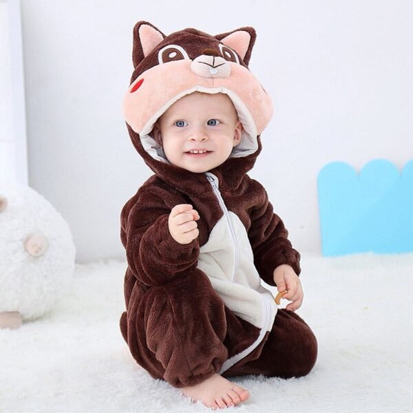 Squirrel Baby Jumpsuit