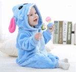 Baby Stitch Onesie | Fluffy jumpsuit