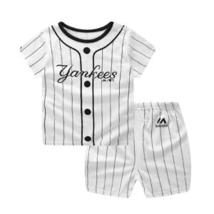 NY Yankees Baseball Baby Summer Suit